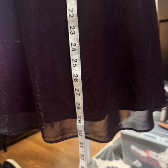 Y2K STEPPIN OUT Whimsigoth Fairy Grunge Burgundy Halter Dress in Sz 3/4 - Picture 3 of 8